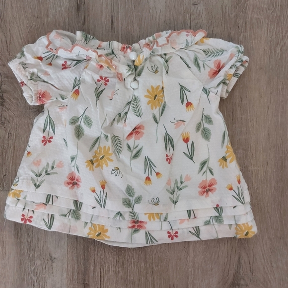 Catherine MaLandrino floral baby dress 6-9 months - Picture 2 of 4